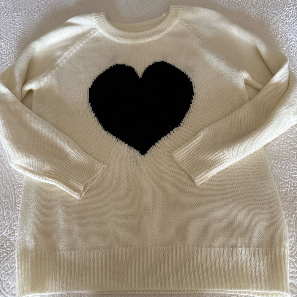 White Women’s Crew Neck Sweater